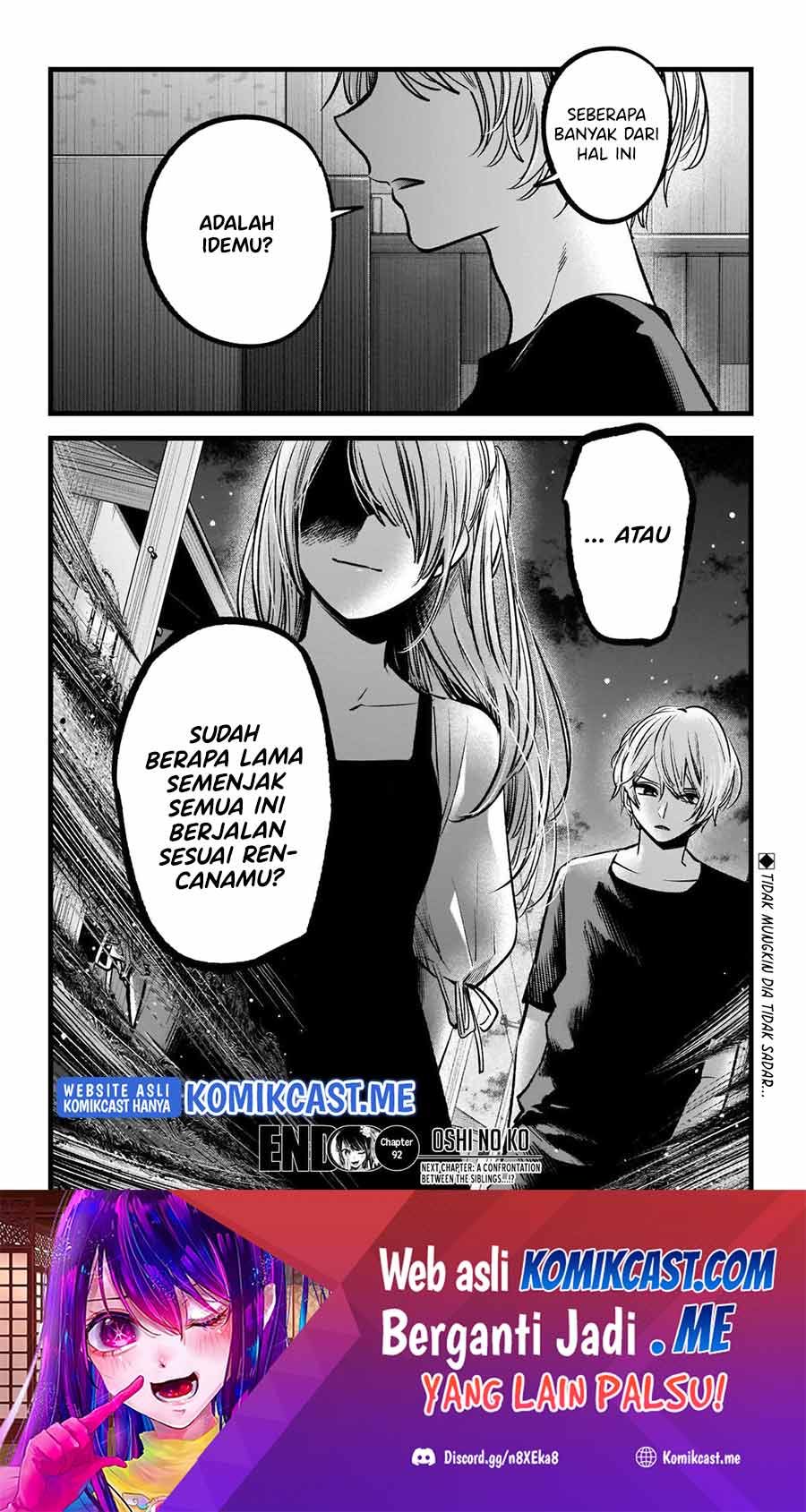 Oshi no Ko Chapter 92 - halaman 21