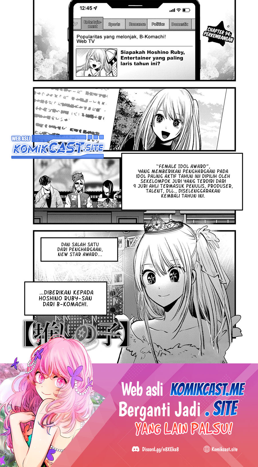 Oshi no Ko Chapter 94 - halaman 2