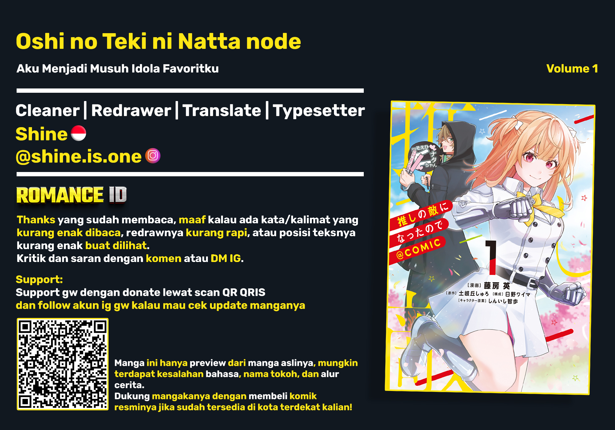 Oshi no Teki ni Natta node @comic Chapter 3 - halaman 23