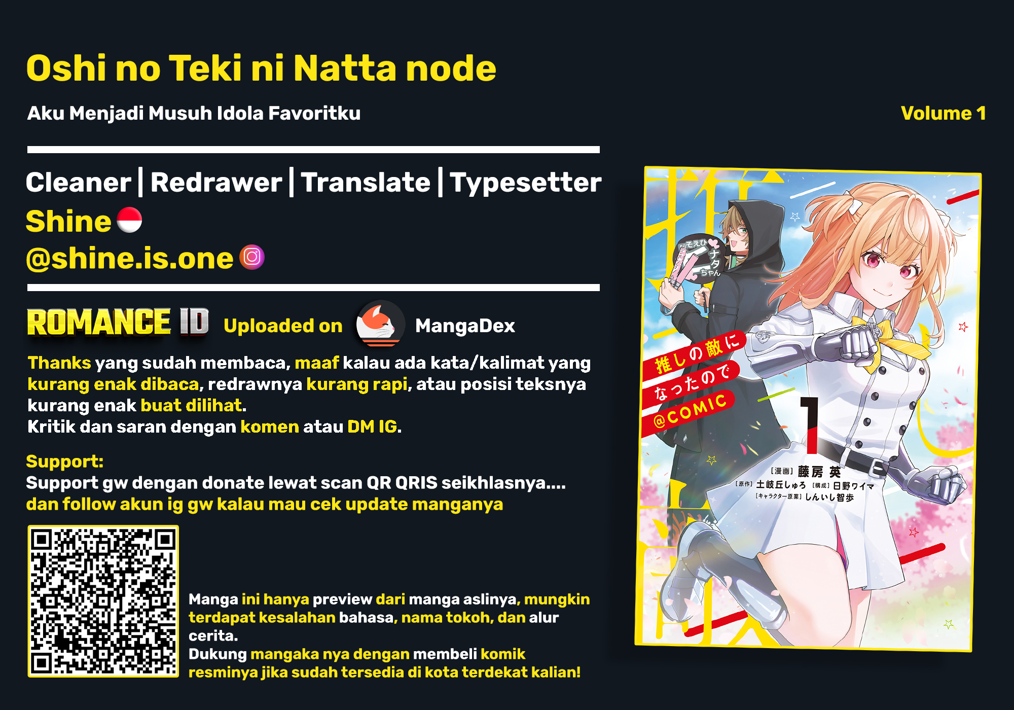 Oshi no Teki ni Natta node @comic Chapter 6 - halaman 33