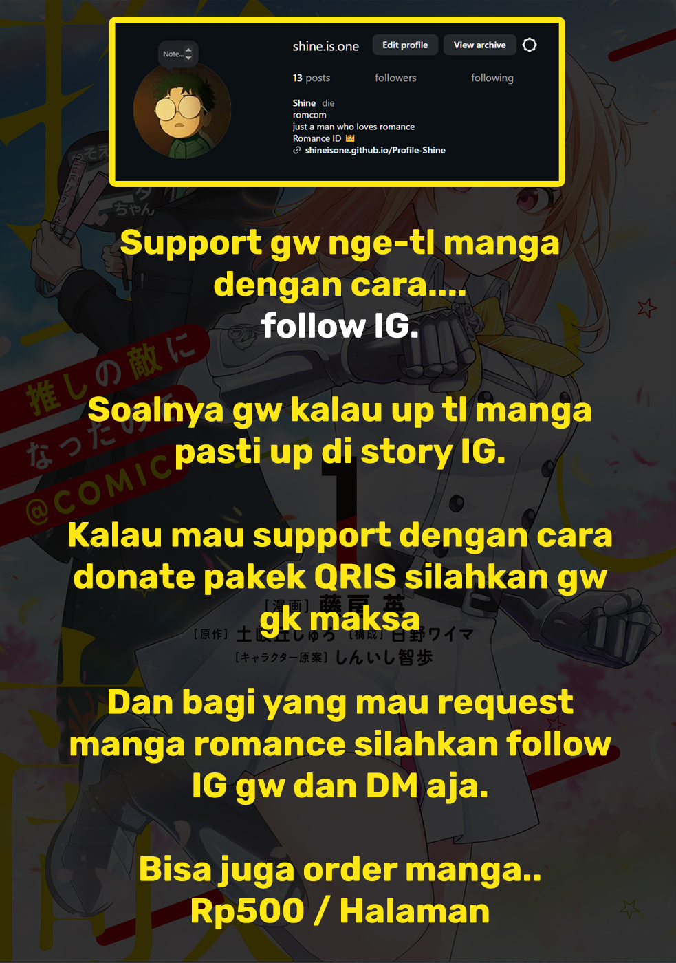 Oshi no Teki ni Natta node @comic Chapter 8 - halaman 34