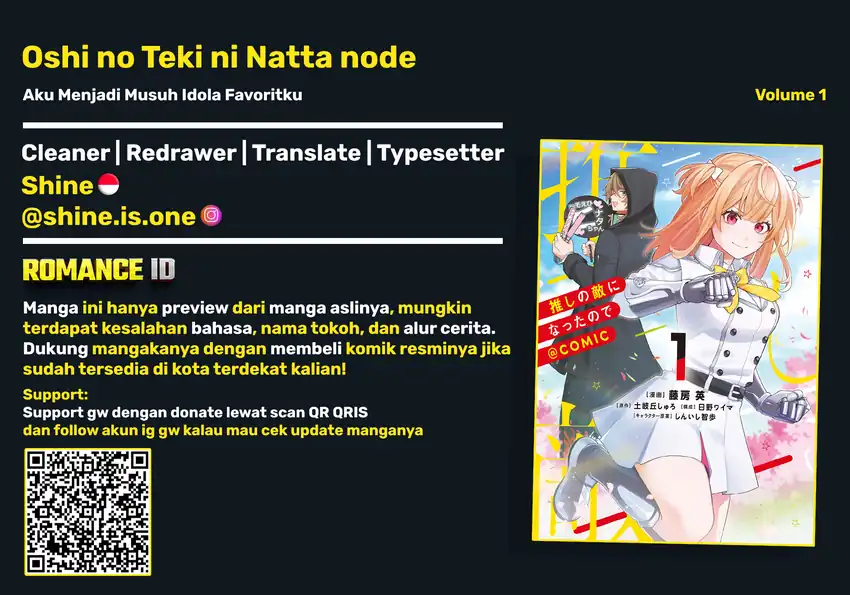 Oshi no Teki ni Natta node Chapter 2 - halaman 1