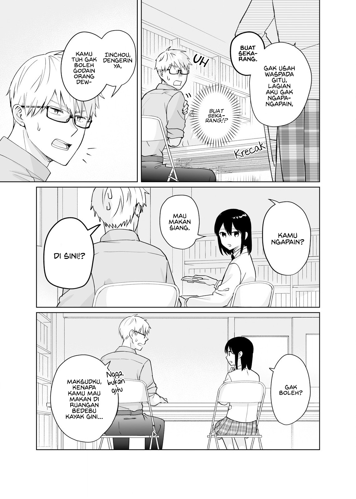 Oshiego Kara Nigerarenai Chapter 2 - halaman 19