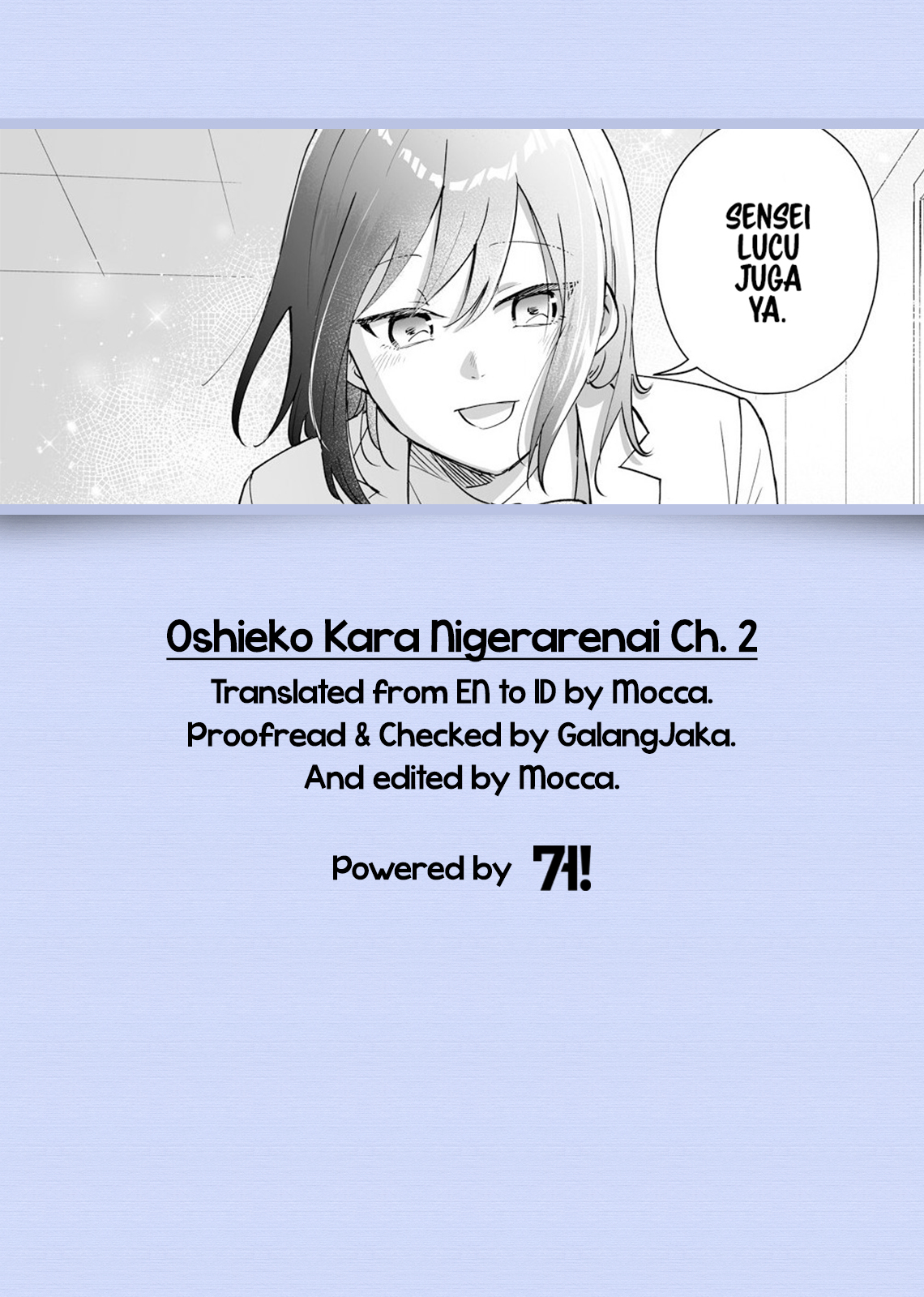 Oshiego Kara Nigerarenai Chapter 2 - halaman 30