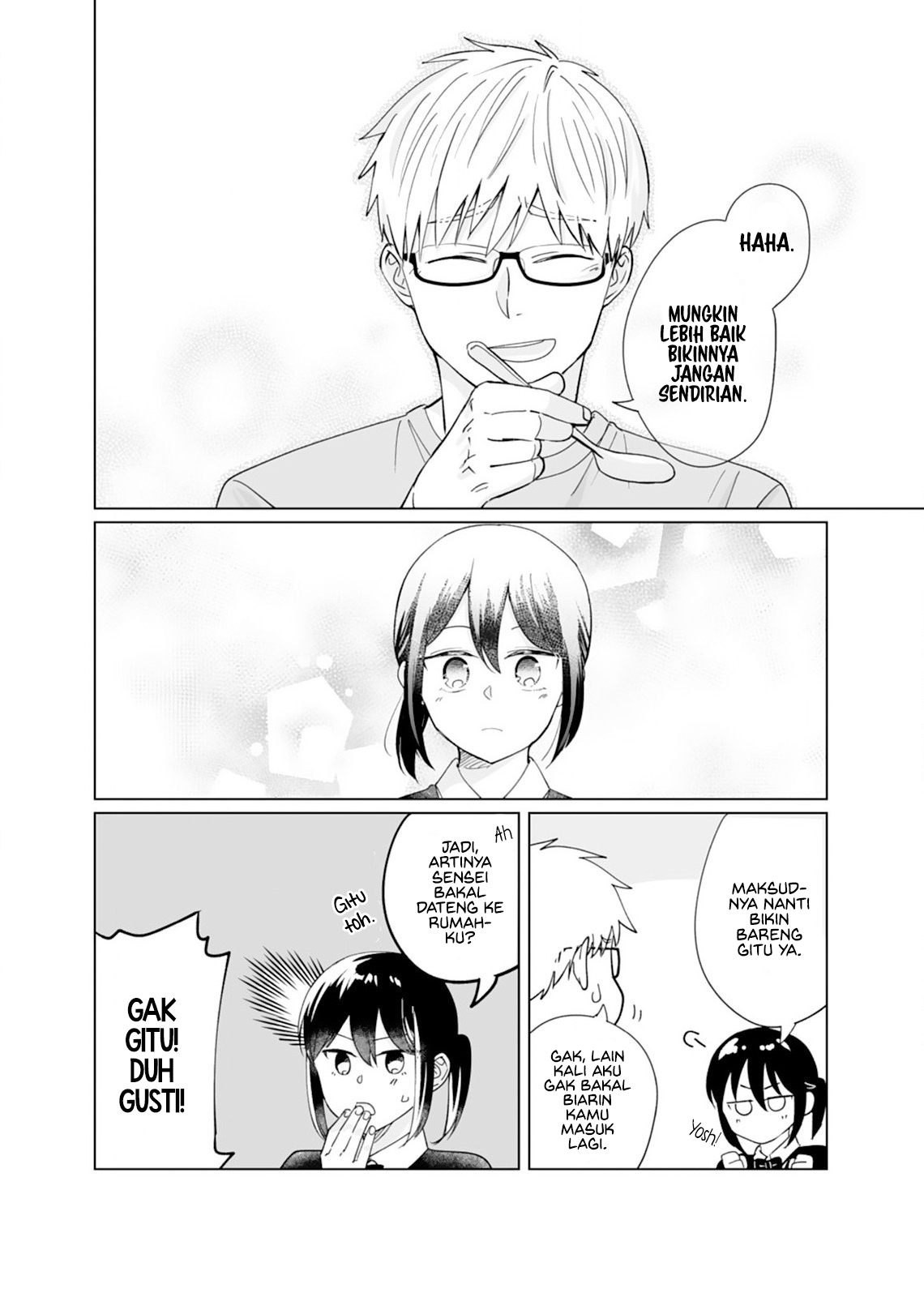 Oshiego Kara Nigerarenai Chapter 4 - halaman 22