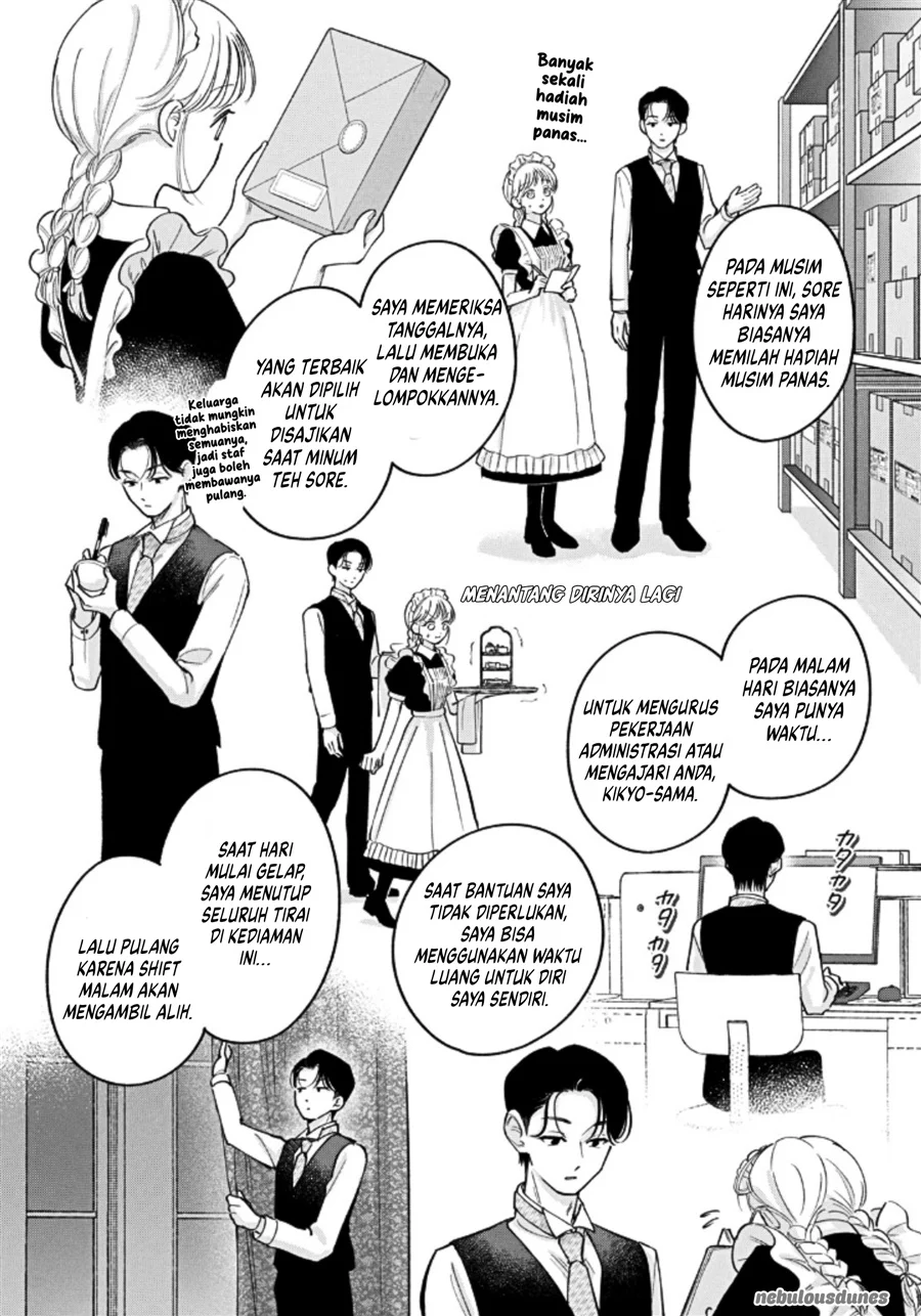 Oshiete Shitsuji-kun Chapter 6 - halaman 10