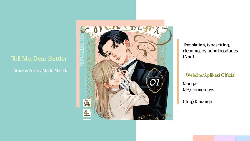 Oshiete Shitsuji-kun Chapter 4 - halaman 1