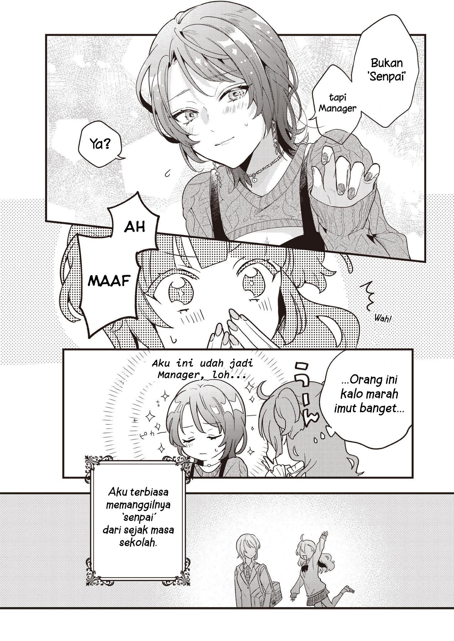 Oshigoto×Buddy Yuri Anthology Comic Chapter 2 - halaman 11