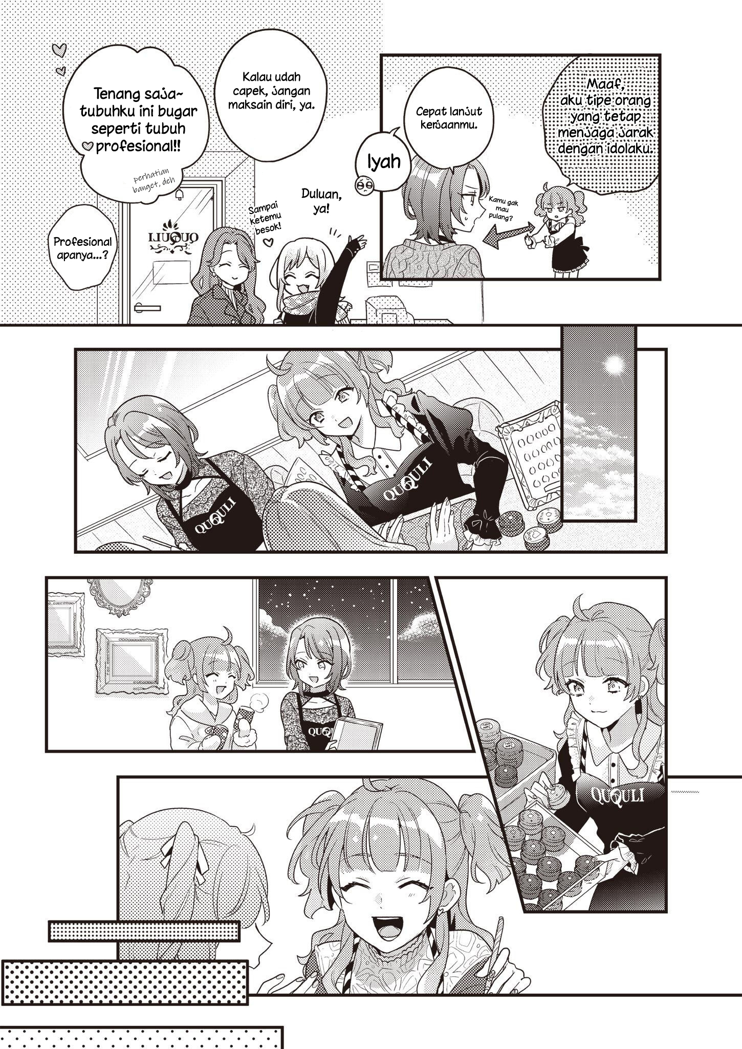 Oshigoto×Buddy Yuri Anthology Comic Chapter 2 - halaman 14