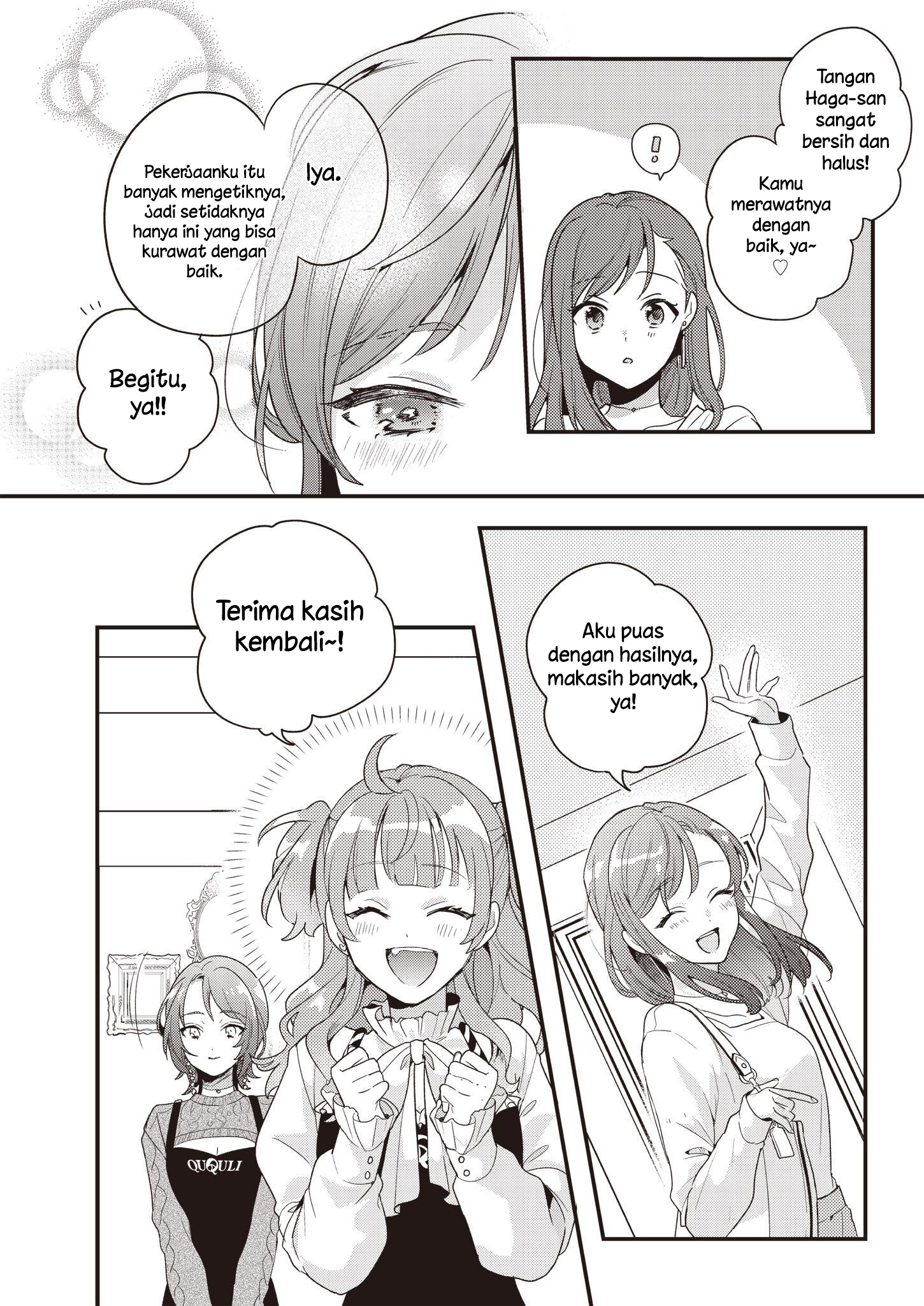 Oshigoto×Buddy Yuri Anthology Comic Chapter 2 - halaman 9