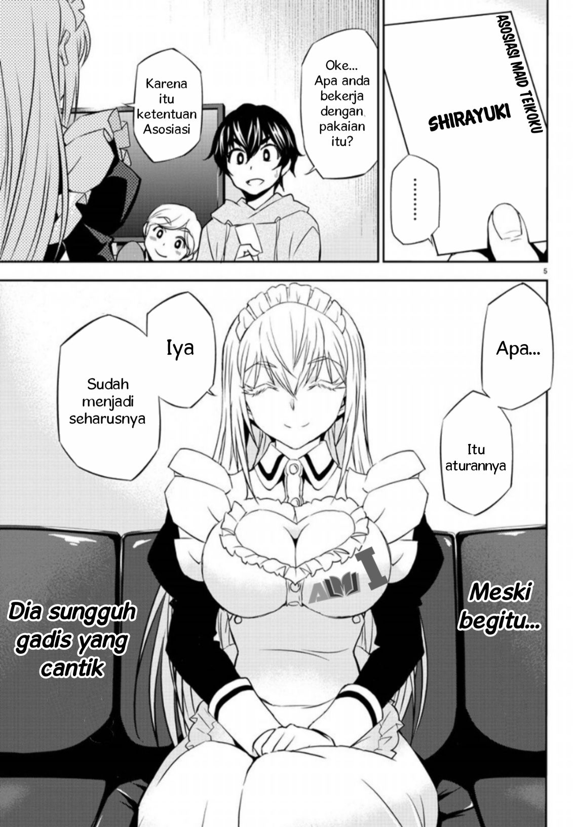 Oshikake Maid no Shirayuki-san Chapter 1 - halaman 11
