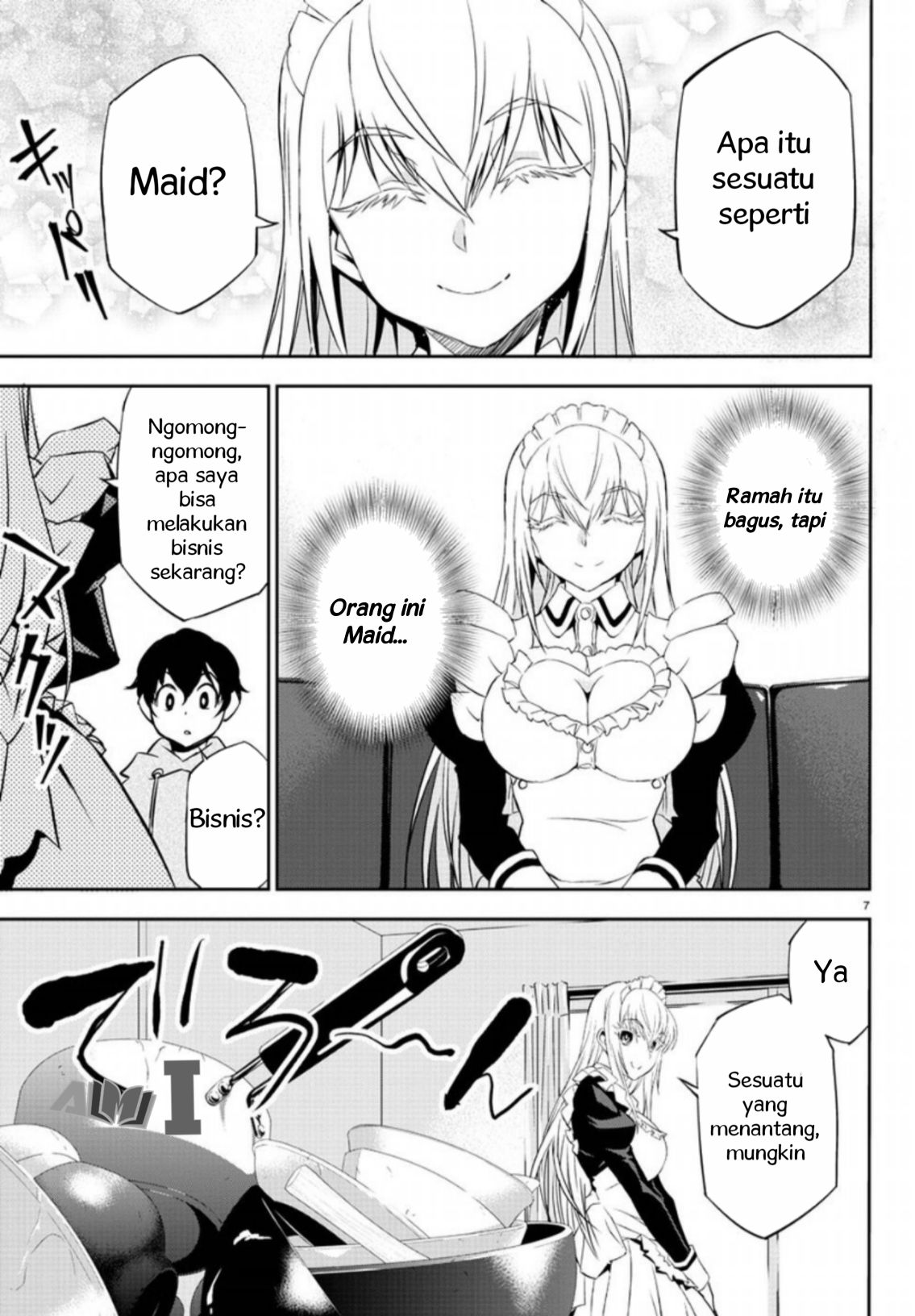 Oshikake Maid no Shirayuki-san Chapter 1 - halaman 13