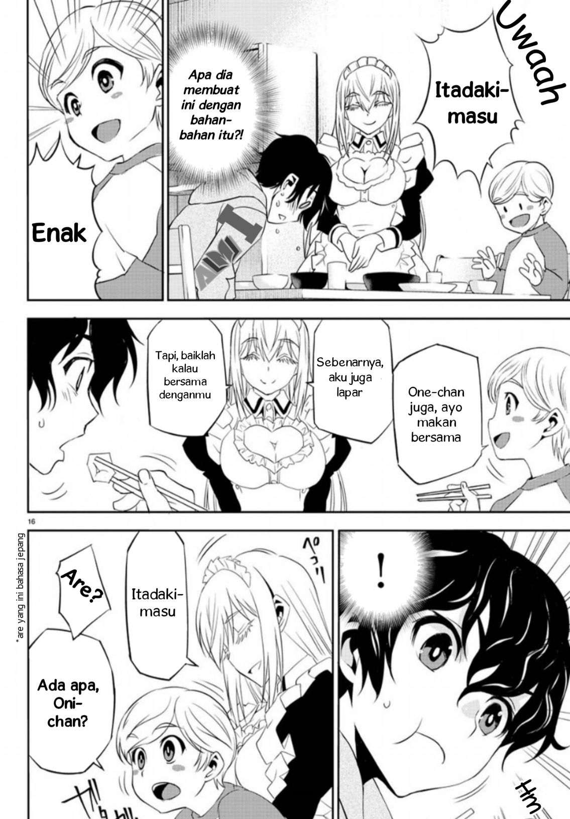 Oshikake Maid no Shirayuki-san Chapter 1 - halaman 22