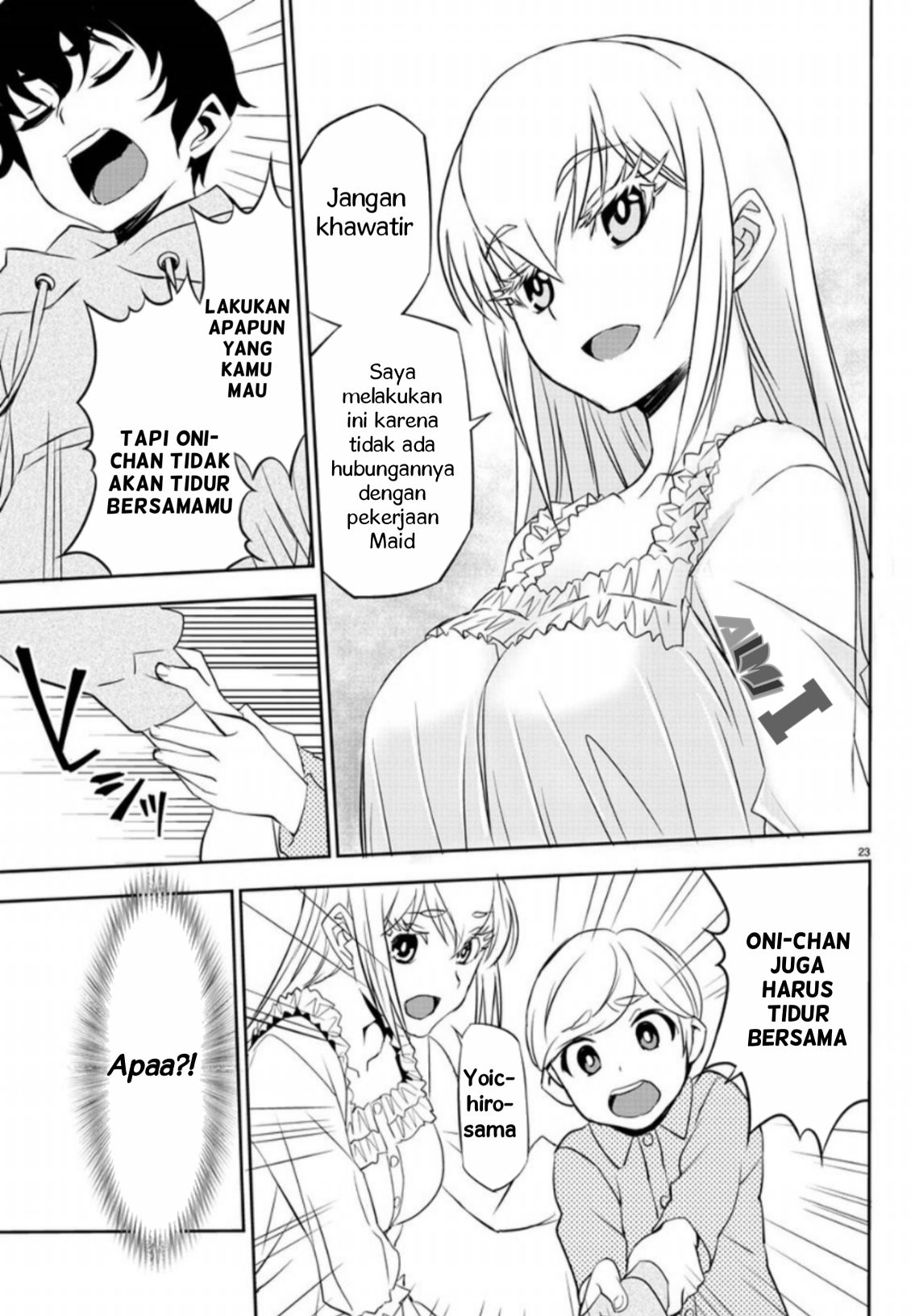 Oshikake Maid no Shirayuki-san Chapter 1 - halaman 29