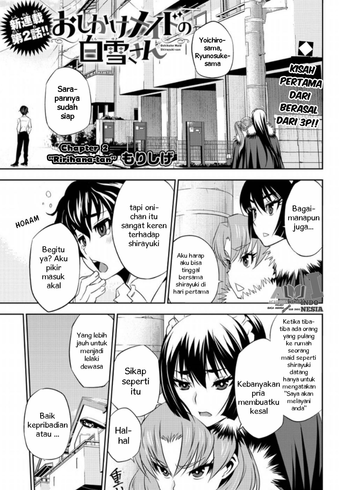 Oshikake Maid no Shirayuki-san Chapter 2 - halaman 4