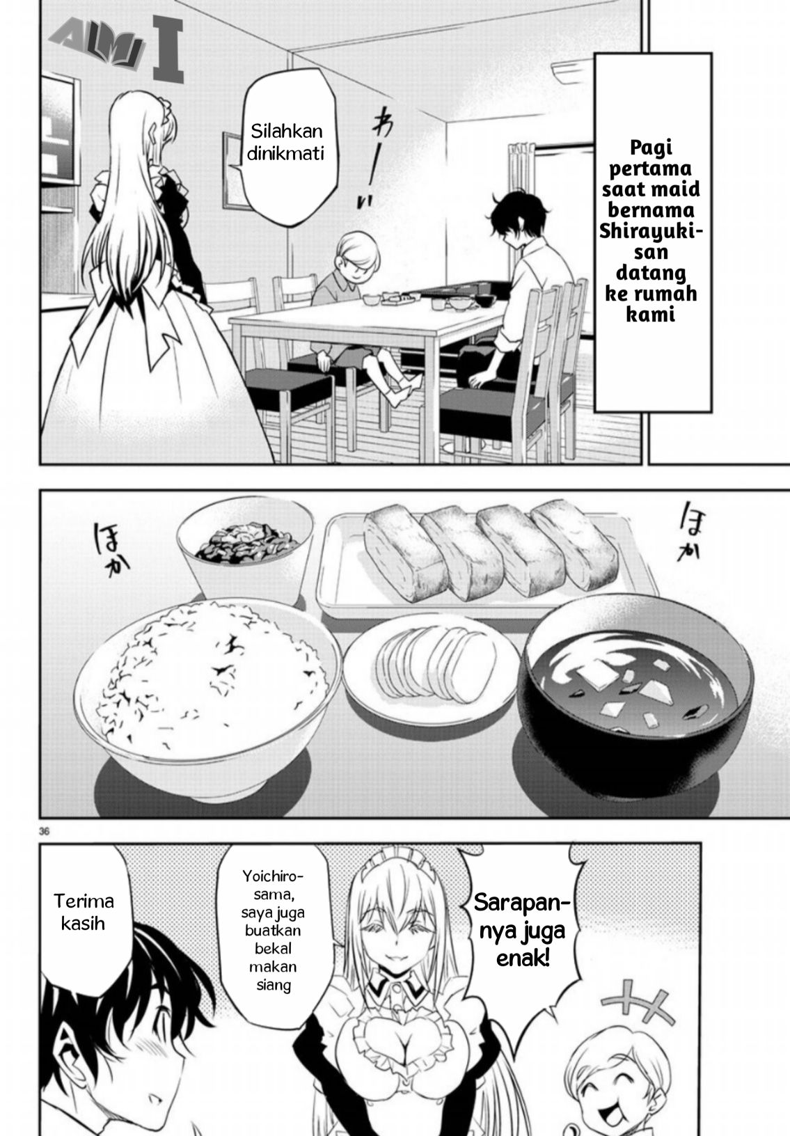 Oshikake Maid no Shirayuki-san Chapter 2 - halaman 5