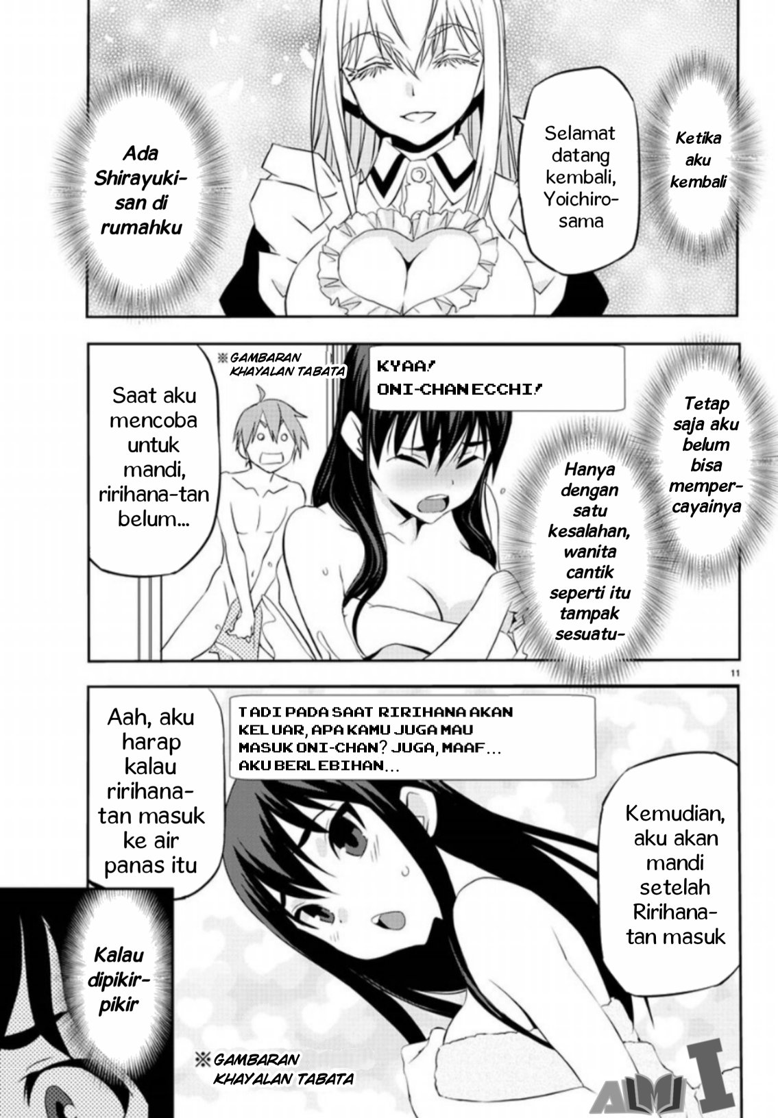 Oshikake Maid no Shirayuki-san Chapter 3 - halaman 15