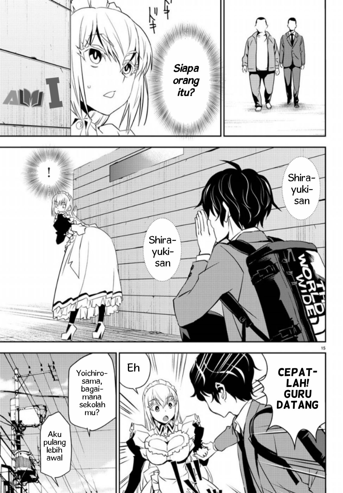 Oshikake Maid no Shirayuki-san Chapter 4 - halaman 18