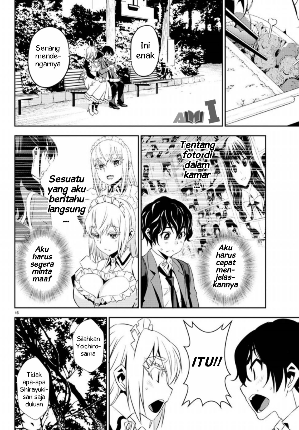 Oshikake Maid no Shirayuki-san Chapter 4 - halaman 19