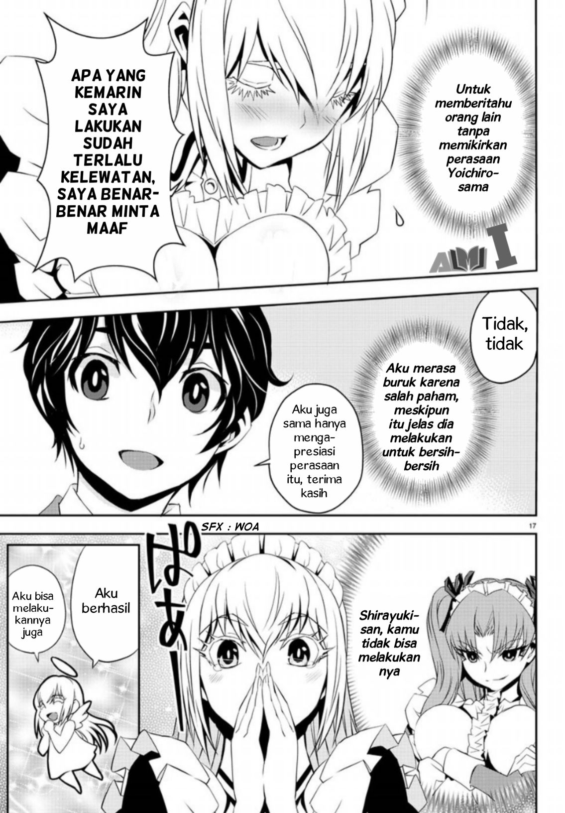 Oshikake Maid no Shirayuki-san Chapter 4 - halaman 20