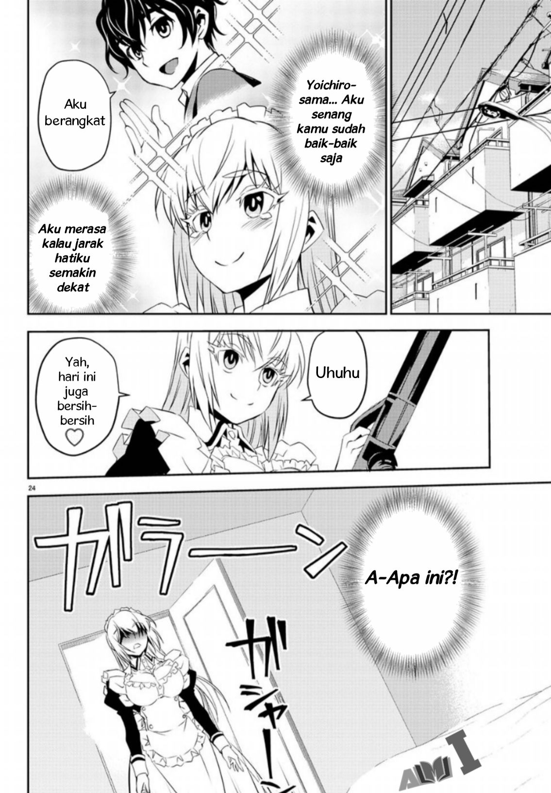Oshikake Maid no Shirayuki-san Chapter 4 - halaman 28