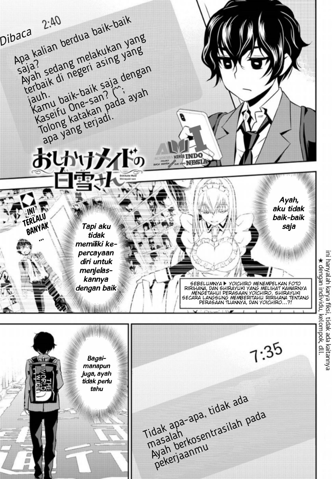 Oshikake Maid no Shirayuki-san Chapter 4 - halaman 4