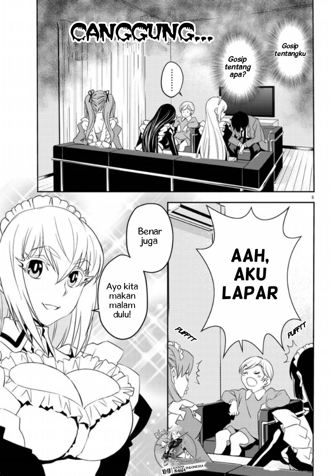 Oshikake Maid no Shirayuki-san Chapter 5 - halaman 10