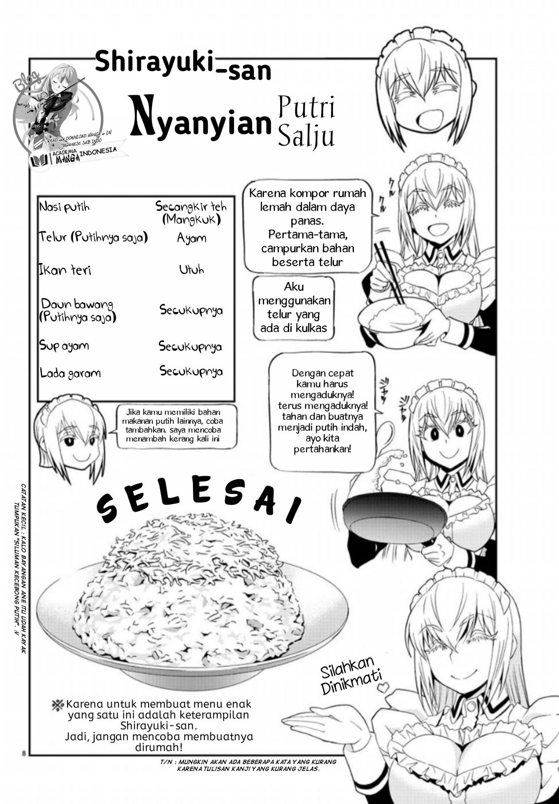 Oshikake Maid no Shirayuki-san Chapter 5 - halaman 13