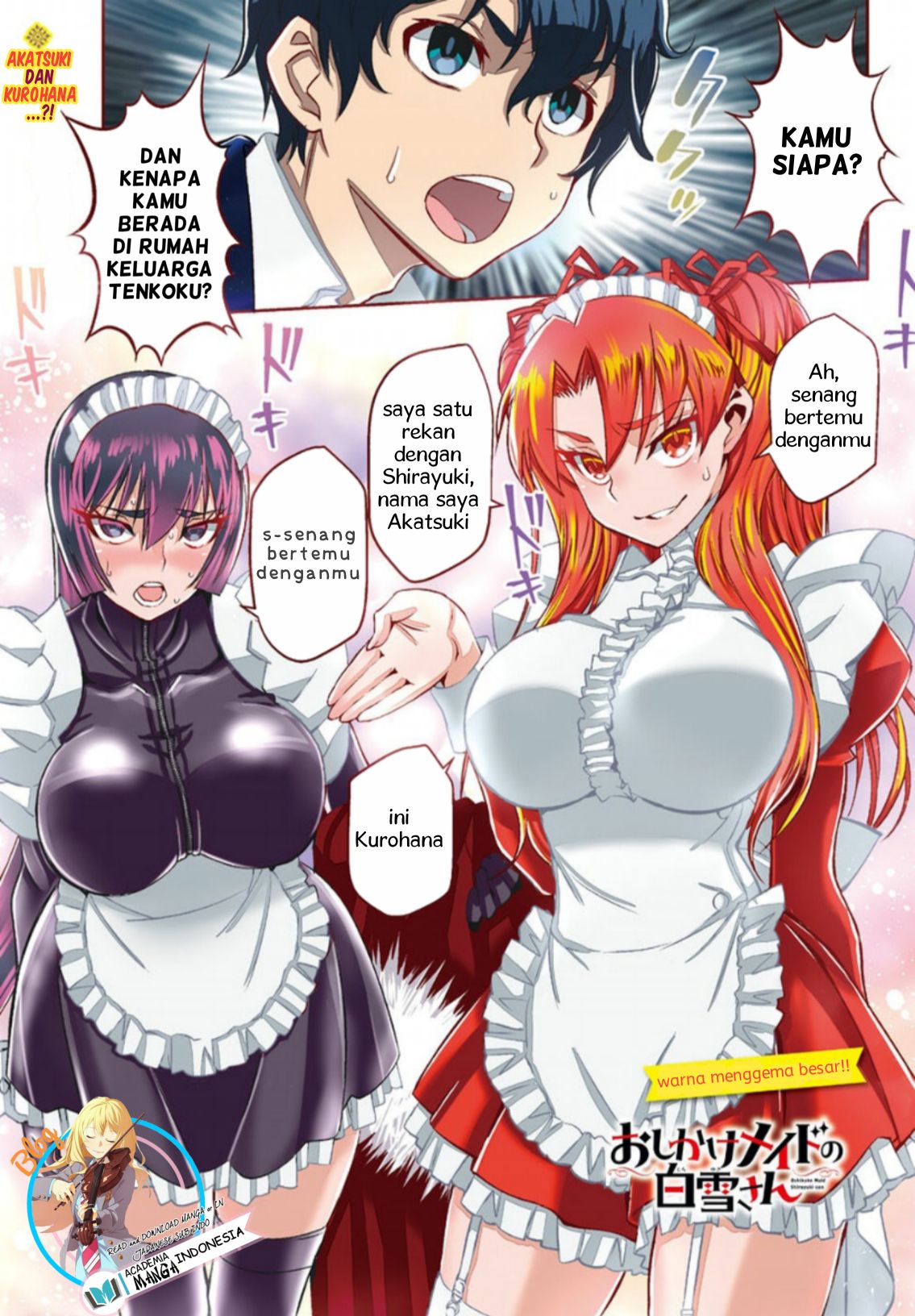 Oshikake Maid no Shirayuki-san Chapter 5 - halaman 4