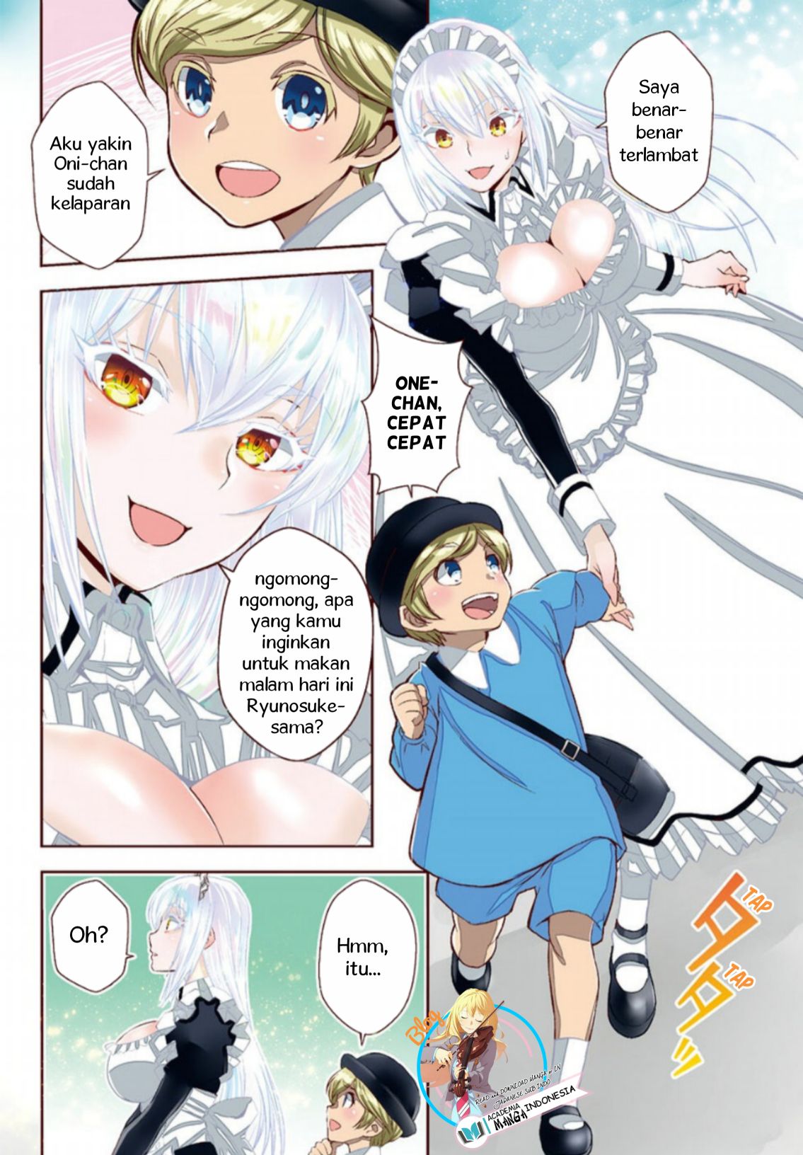 Oshikake Maid no Shirayuki-san Chapter 5 - halaman 6
