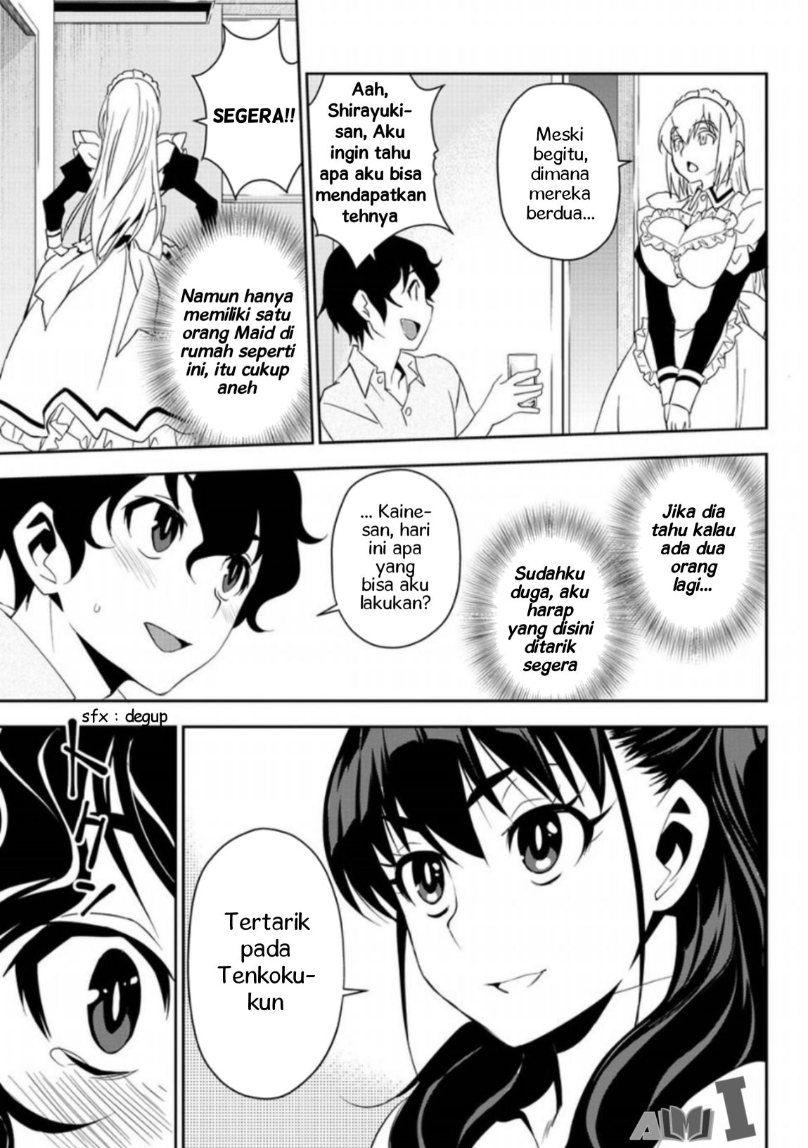 Oshikake Maid no Shirayuki-san Chapter 7 - halaman 11
