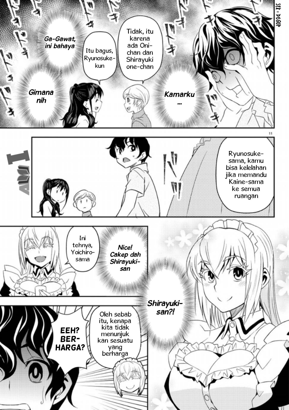 Oshikake Maid no Shirayuki-san Chapter 7 - halaman 15