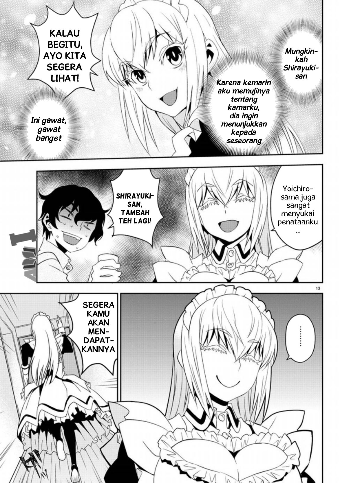 Oshikake Maid no Shirayuki-san Chapter 7 - halaman 17
