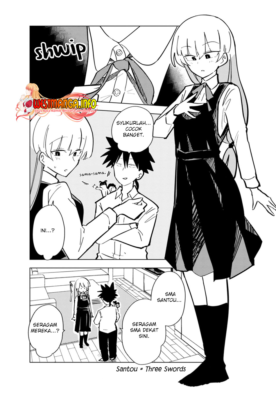 Oshinobi Dousei Chapter 11 - halaman 6