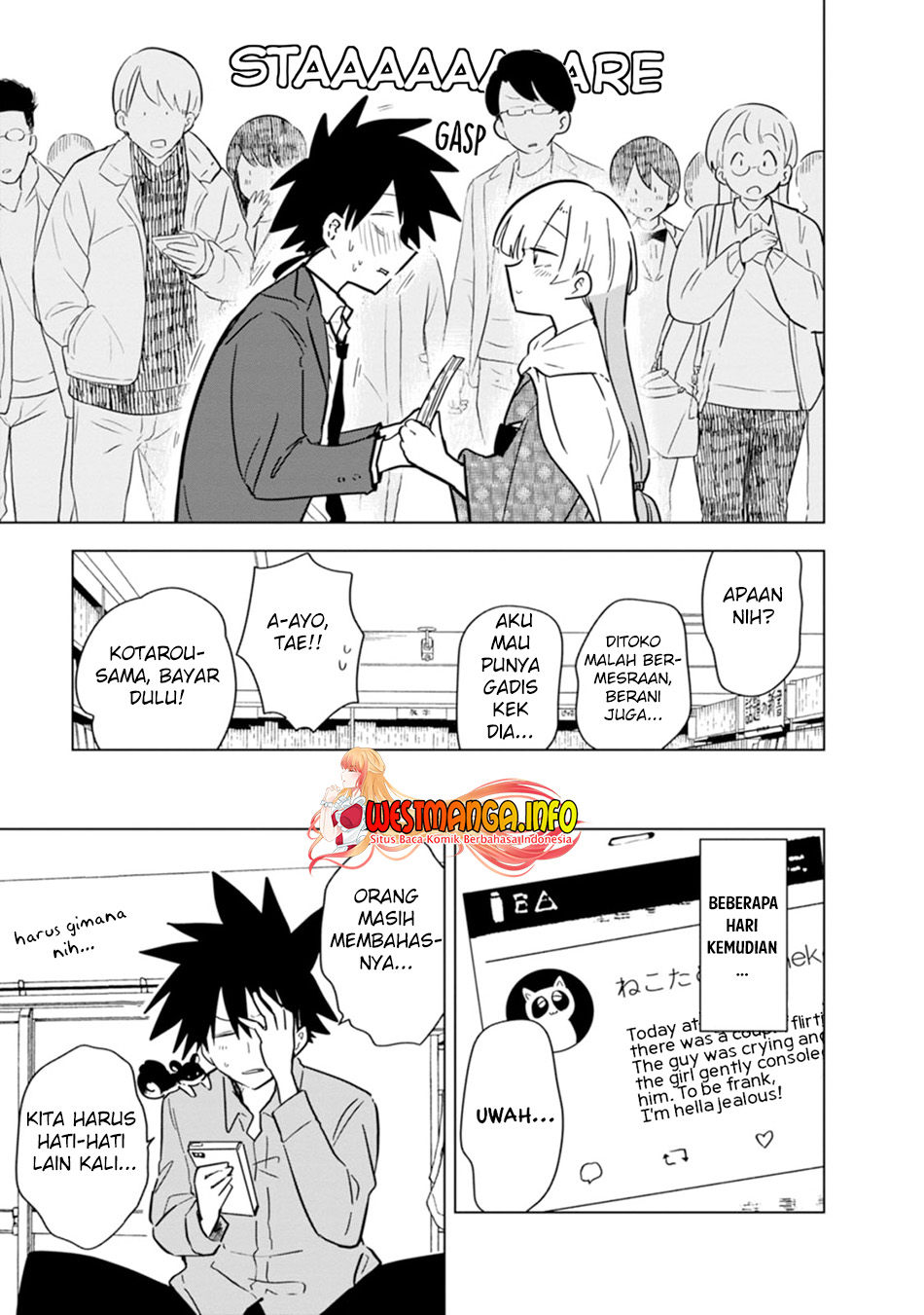 Oshinobi Dousei Chapter 15 - halaman 13
