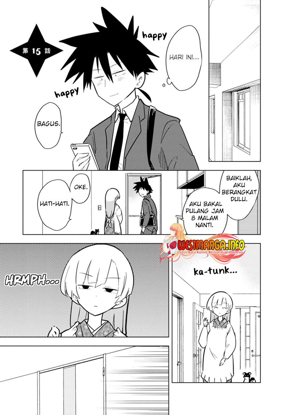 Oshinobi Dousei Chapter 15 - halaman 3