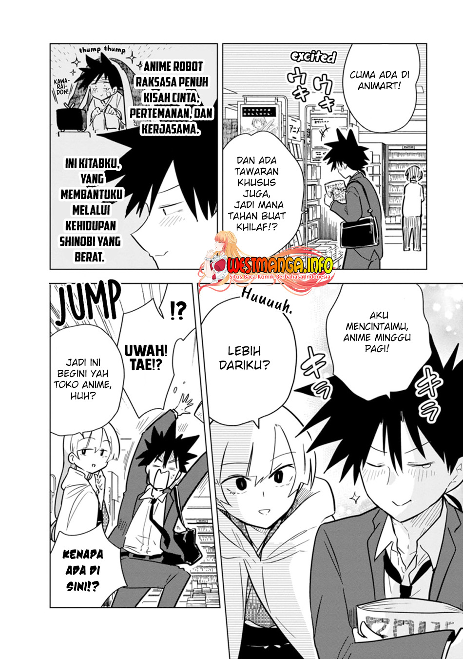 Oshinobi Dousei Chapter 15 - halaman 8