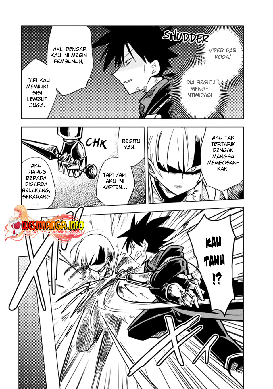 Oshinobi Dousei Chapter 16.5 - halaman 5