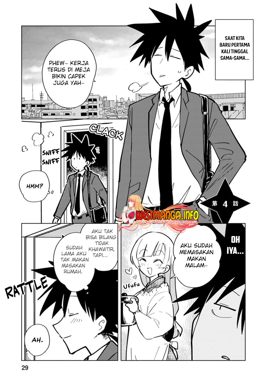 Oshinobi Dousei Chapter 4 - halaman 3