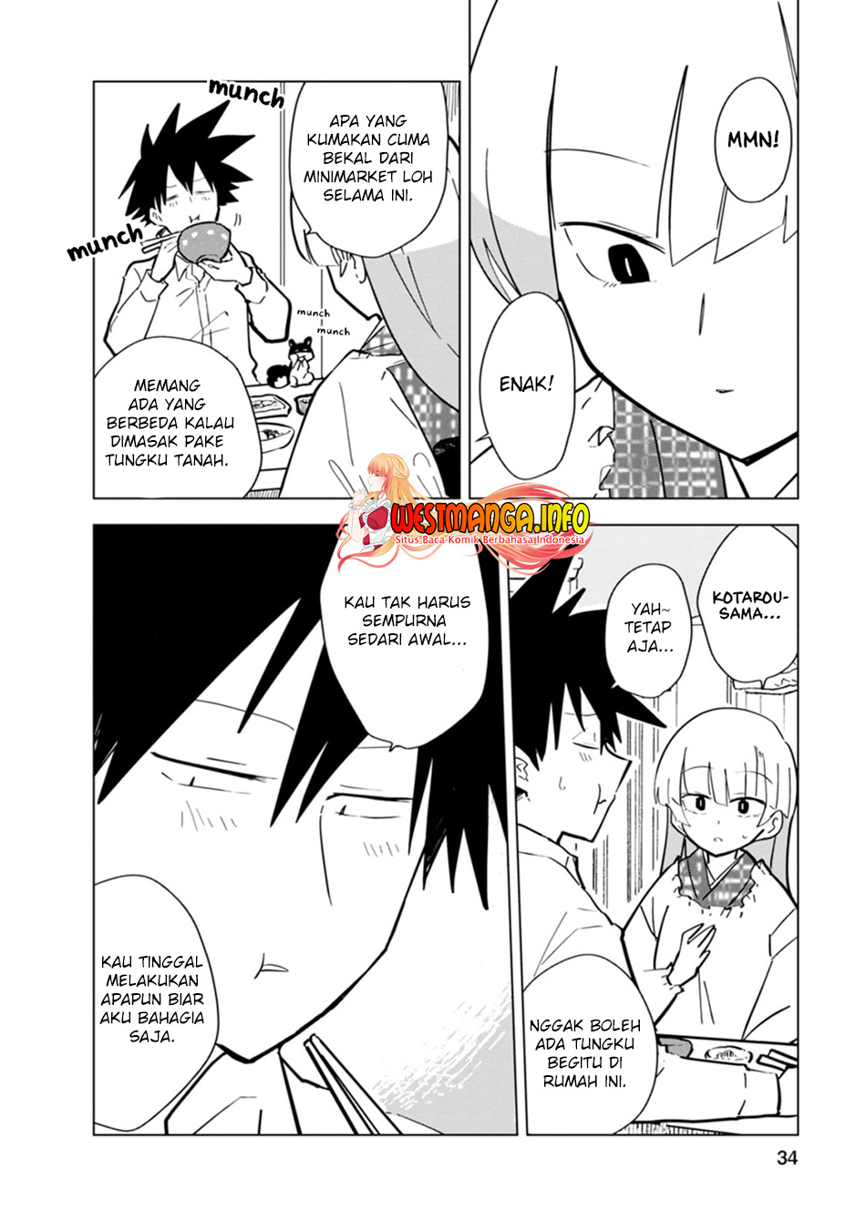 Oshinobi Dousei Chapter 4 - halaman 8