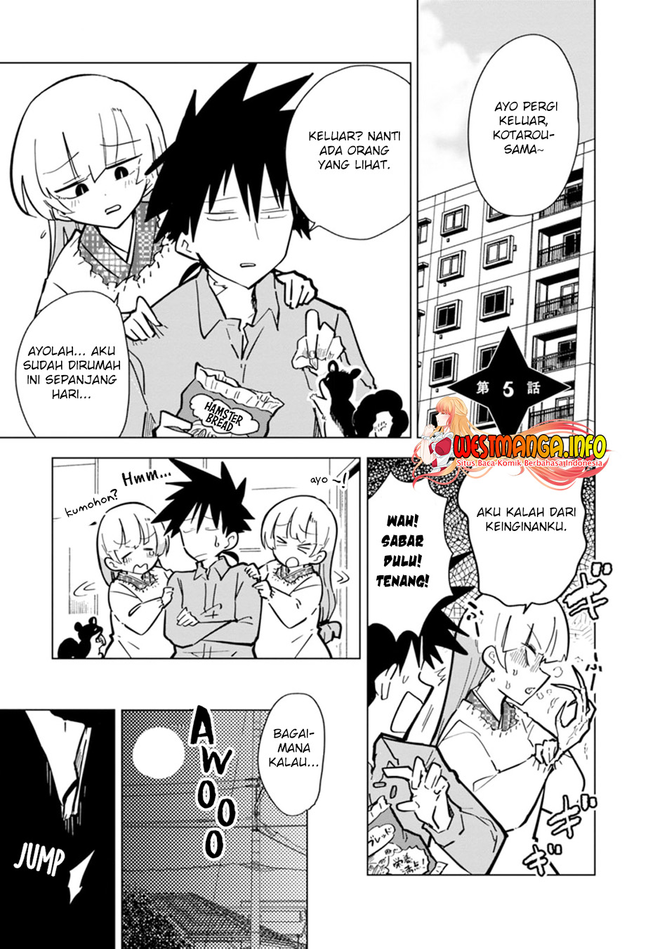 Oshinobi Dousei Chapter 5 - halaman 3