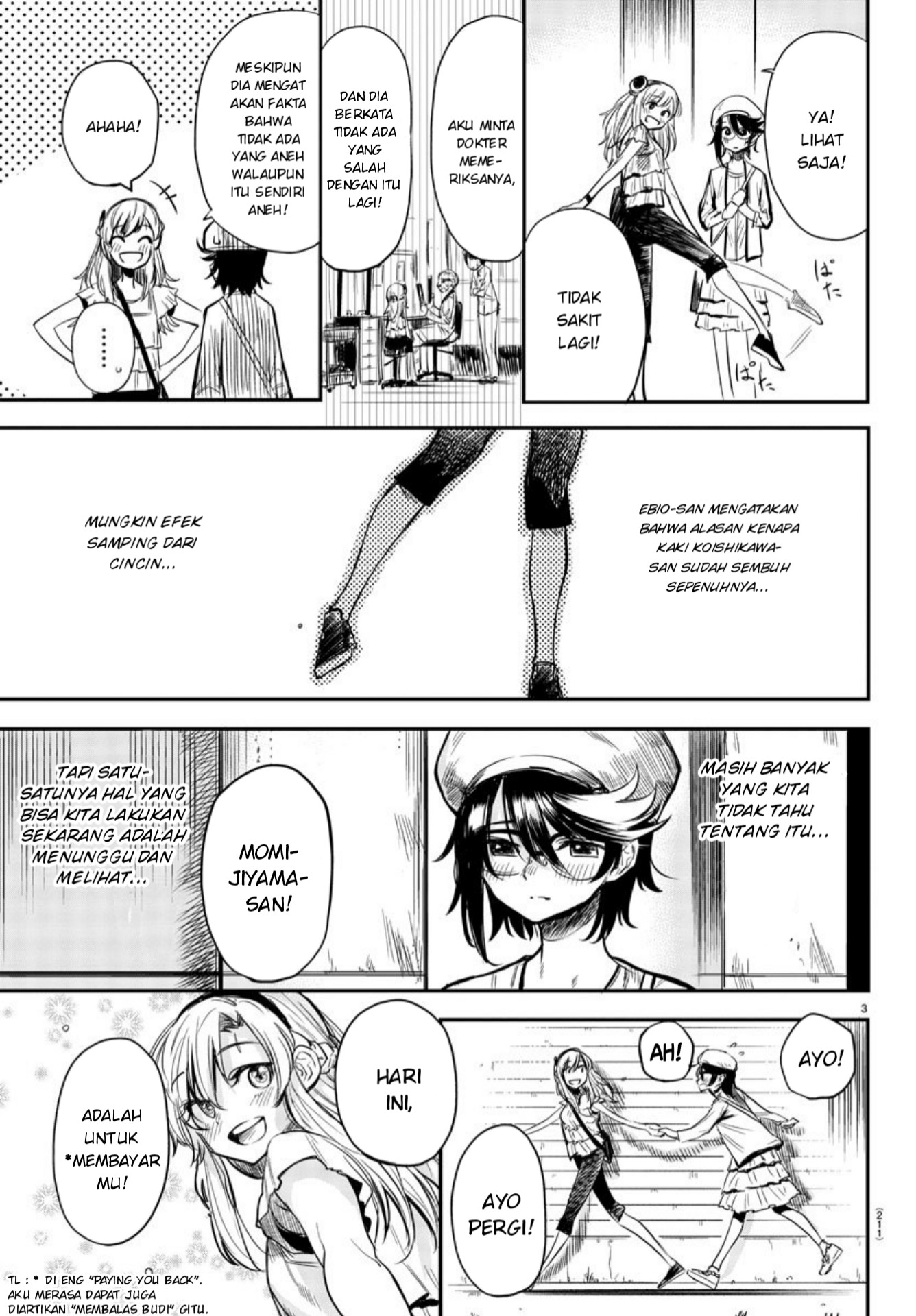 Oshinobi Dousei Chapter 9 - halaman 4