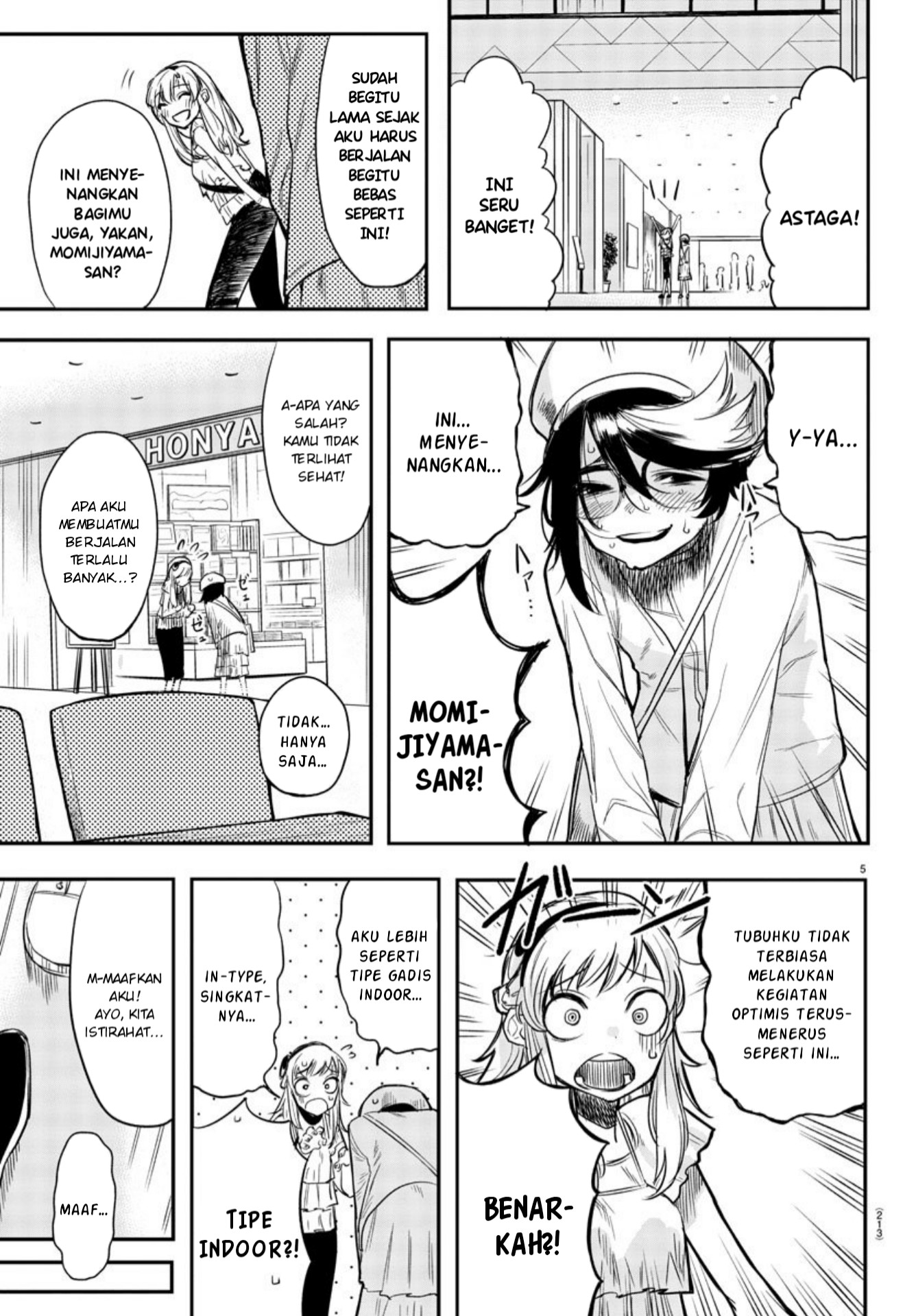 Oshinobi Dousei Chapter 9 - halaman 6
