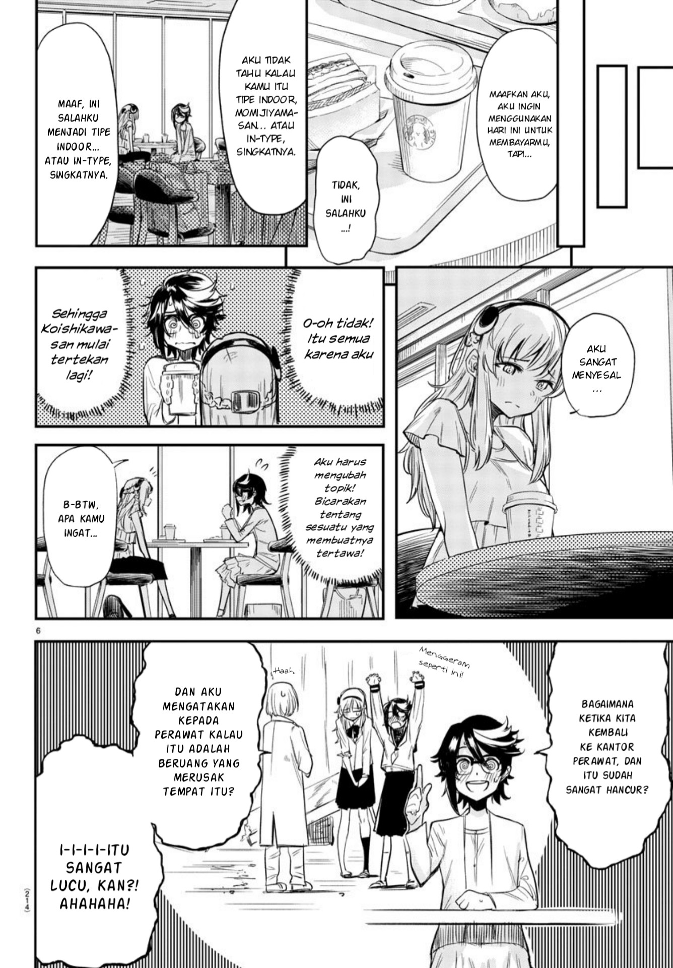 Oshinobi Dousei Chapter 9 - halaman 7