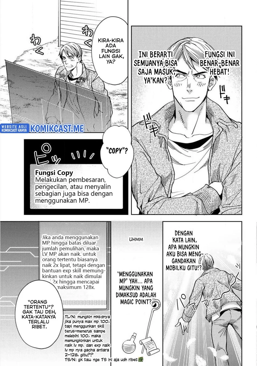 Ossan no Rimeiku Bouken Nikki ~ Autocamp kara Hajimaru Isekai Mankitsu Raifu Chapter 1 - halaman 17