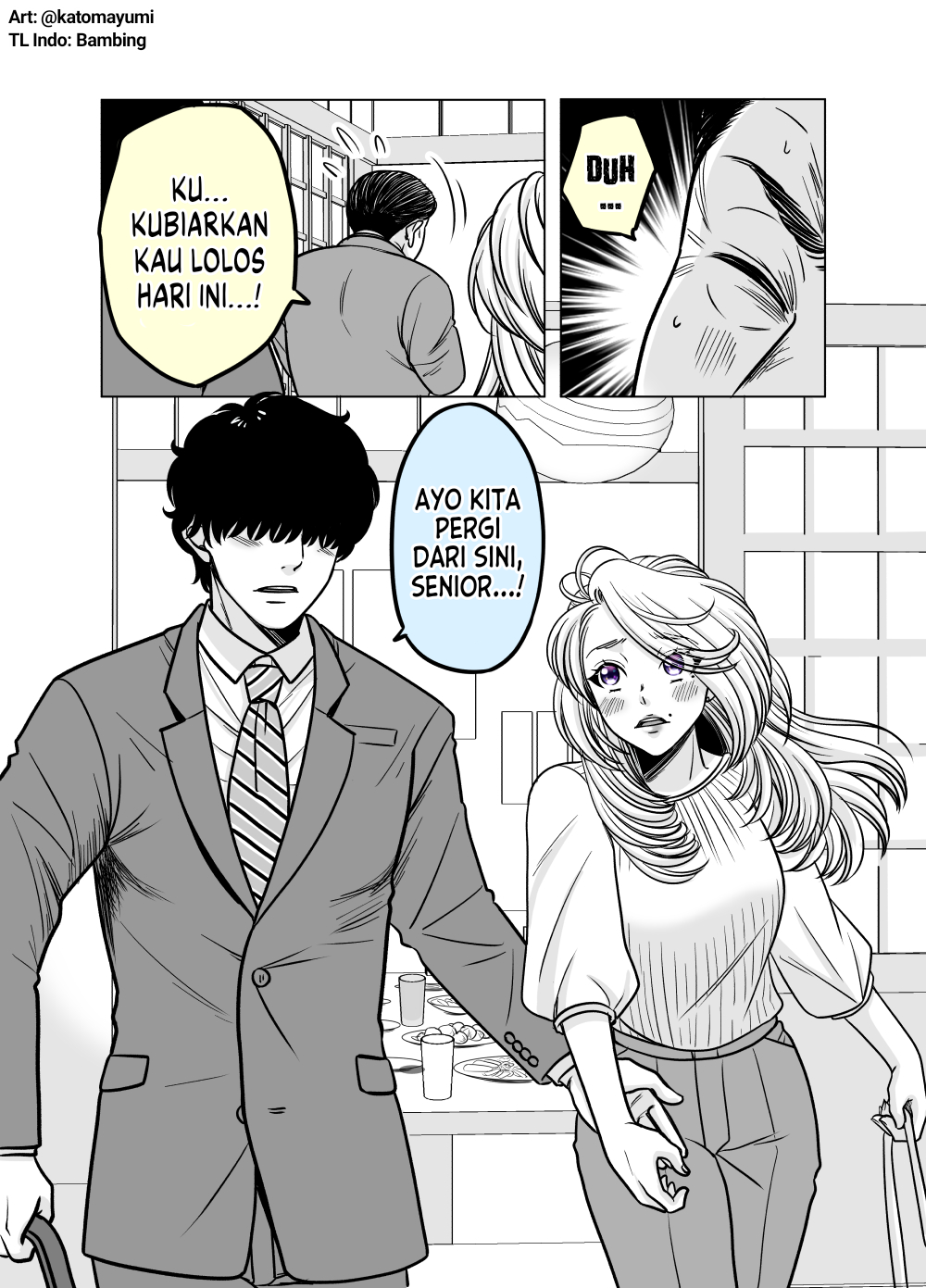 Otagai Sukoshizutsu Kawatteiku Kyouikugakari to Shinnyuu Shain Chapter 12 - halaman 3