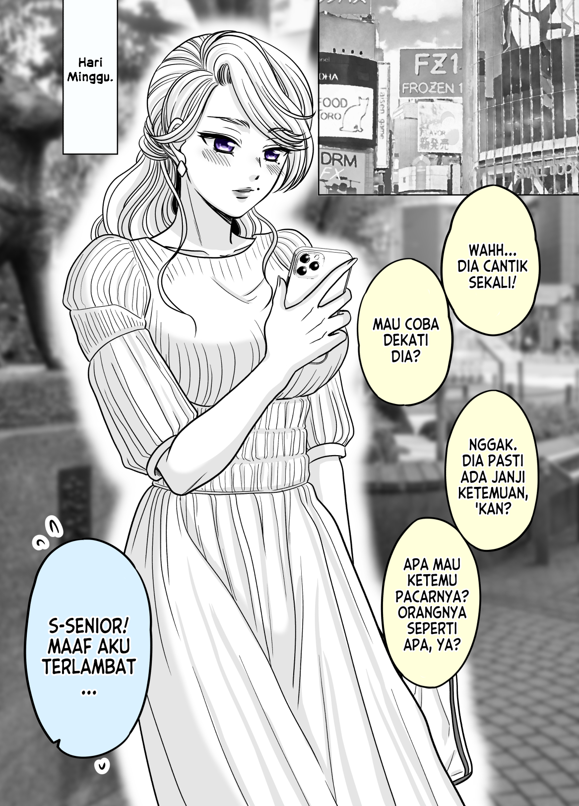 Otagai Sukoshizutsu Kawatteiku Kyouikugakari to Shinnyuu Shain Chapter 17 - halaman 1