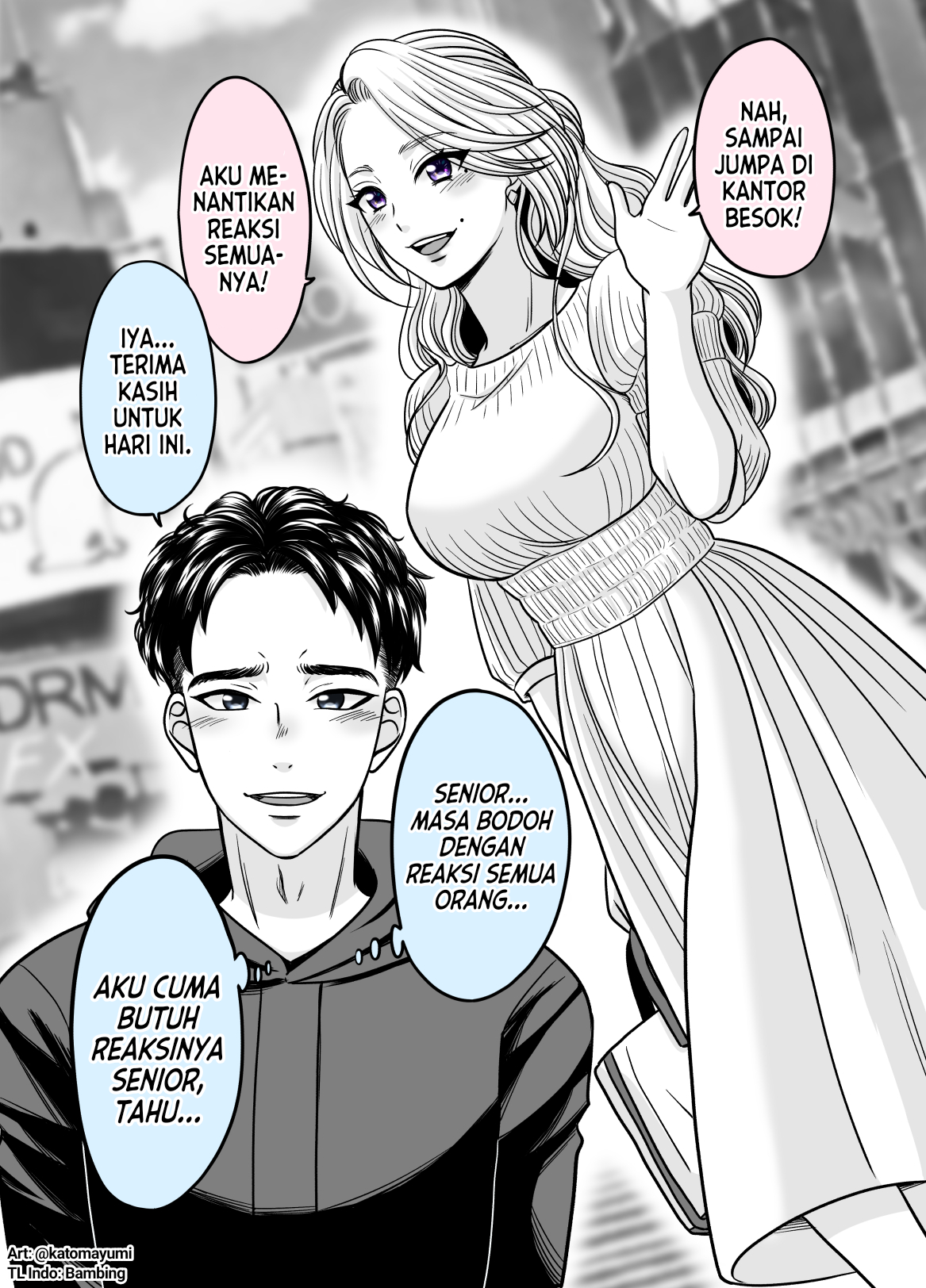 Otagai Sukoshizutsu Kawatteiku Kyouikugakari to Shinnyuu Shain Chapter 20 - halaman 1