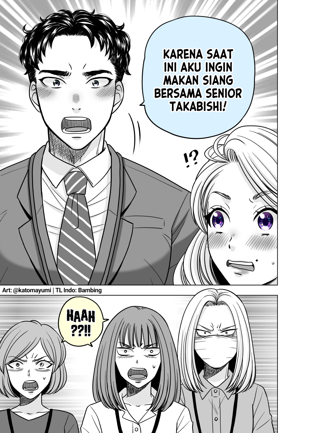 Otagai Sukoshizutsu Kawatteiku Kyouikugakari to Shinnyuu Shain Chapter 23 - halaman 2