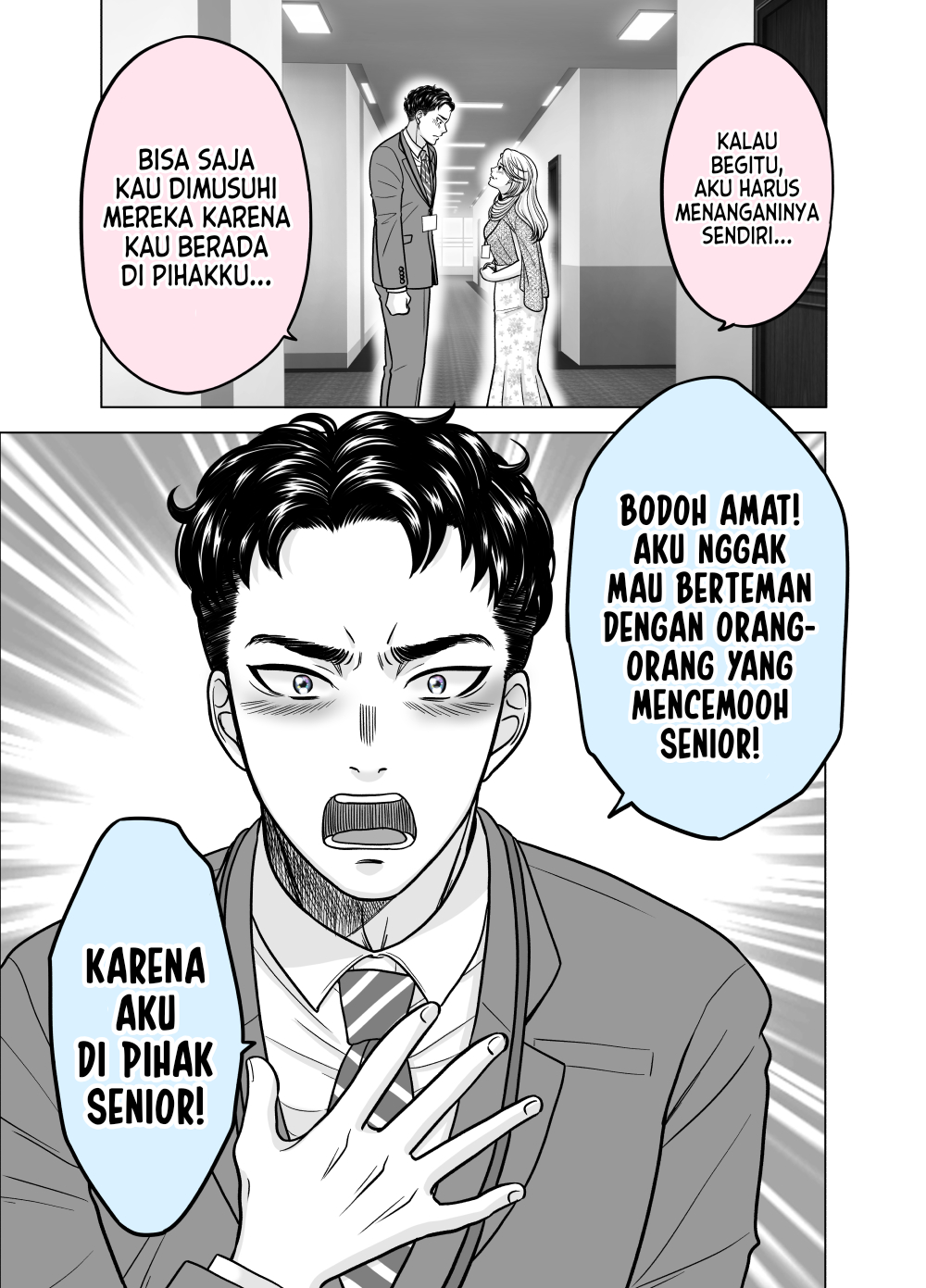 Otagai Sukoshizutsu Kawatteiku Kyouikugakari to Shinnyuu Shain Chapter 25 - halaman 2